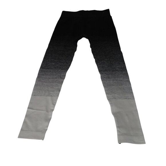 Forever 21 Gradient Fitted Skinny Leggings Women Size S Black Grey - Picture 2 of 6